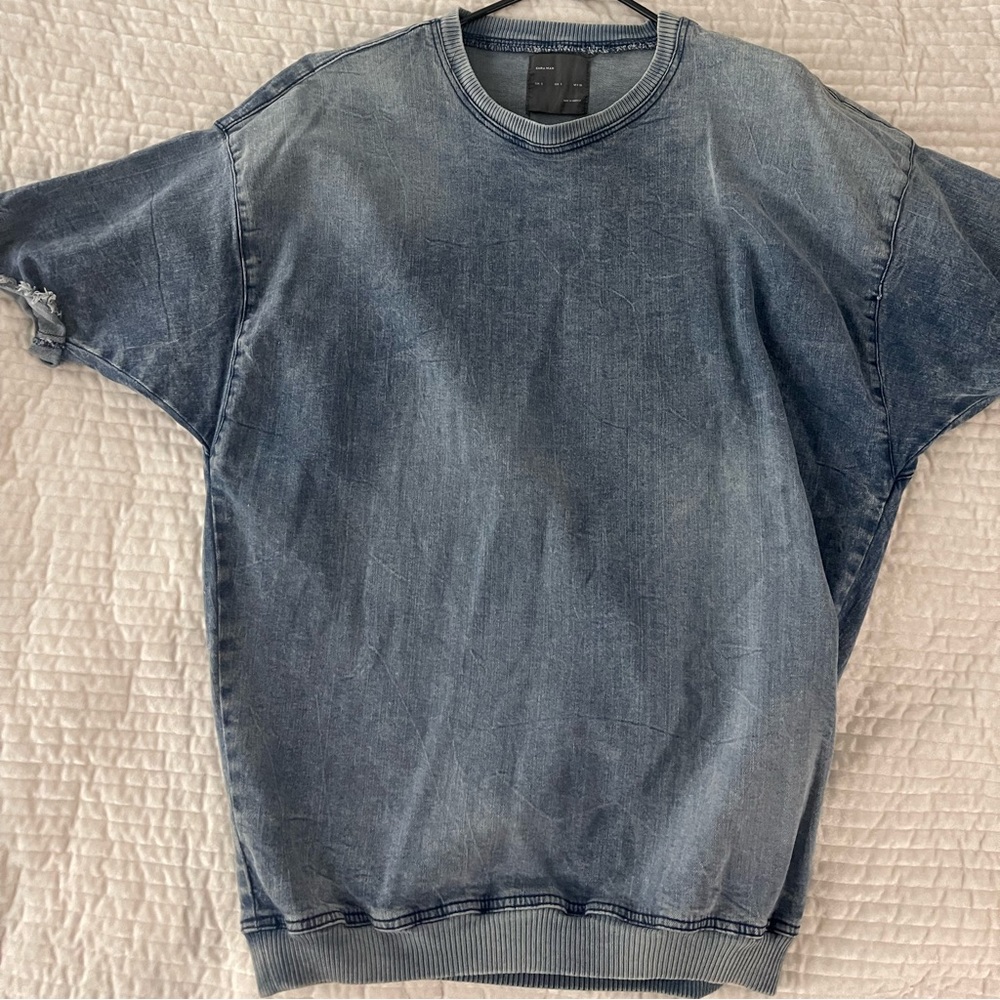 ZARA Shirt Blue Size Small